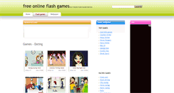 Desktop Screenshot of dating-games.flash-igri.com