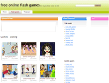 Tablet Screenshot of dating-games.flash-igri.com
