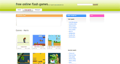 Desktop Screenshot of mario-games.flash-igri.com