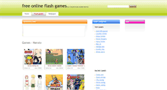 Desktop Screenshot of naruto-games.flash-igri.com