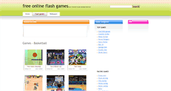 Desktop Screenshot of basketball-games.flash-igri.com