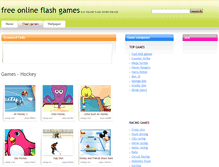 Tablet Screenshot of hockey-games.flash-igri.com