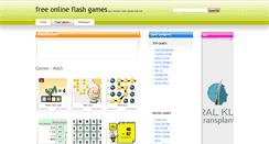 Desktop Screenshot of math-games.flash-igri.com