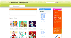 Desktop Screenshot of bratz-games.flash-igri.com